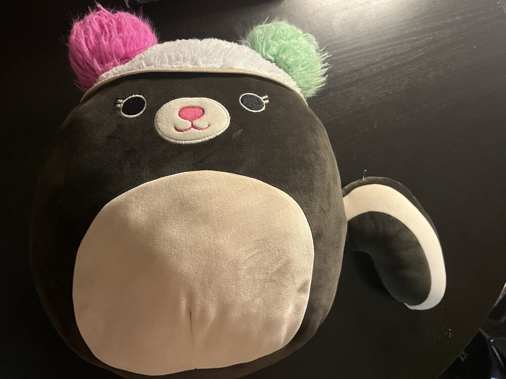 Squishmallows Kellytoy Plush Shrunk Black & White 16” Stuffed Toy